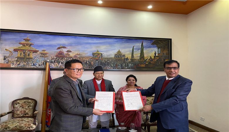 Two ventilator donated to Stupa Community Hospital by Kathmandu Metropolitan City Mayor Mr. Bidhya Sundar Shakya